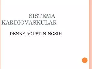 sistema kardiovaskular