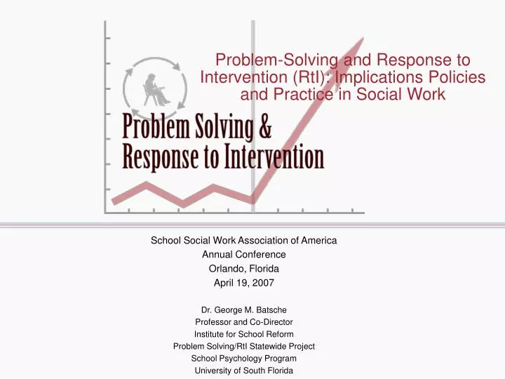 problem solving and response to intervention rti implications policies and practice in social work