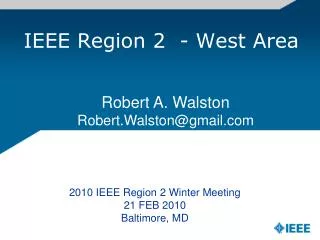 IEEE Region 2 - West Area