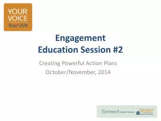 Engagement Education Session #2