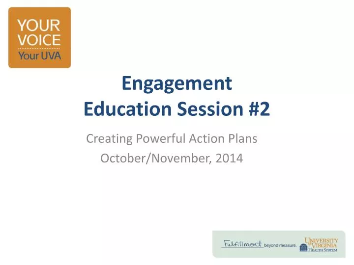 engagement education session 2