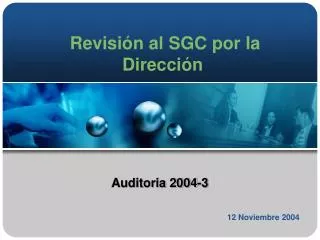 revisi n al sgc por la direcci n
