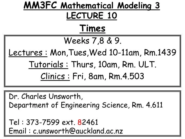 mm3fc mathematical modeling 3 lecture 10