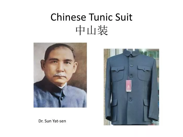 chinese tunic suit