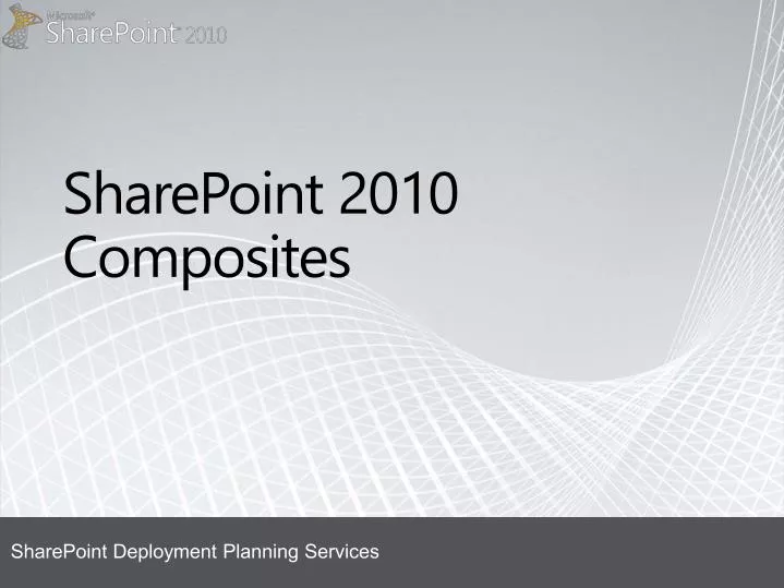 sharepoint 2010 composites