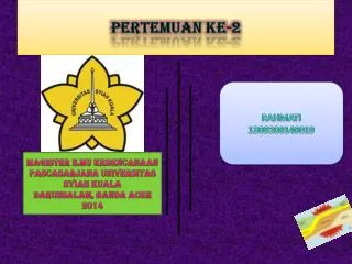 pertemuan ke 2