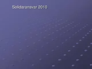 solidaransvar 2010