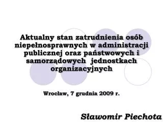 s awomir piechota