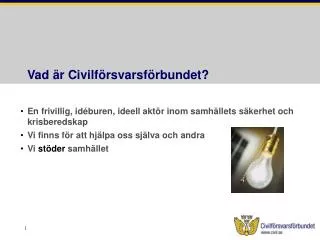 vad r civilf rsvarsf rbundet