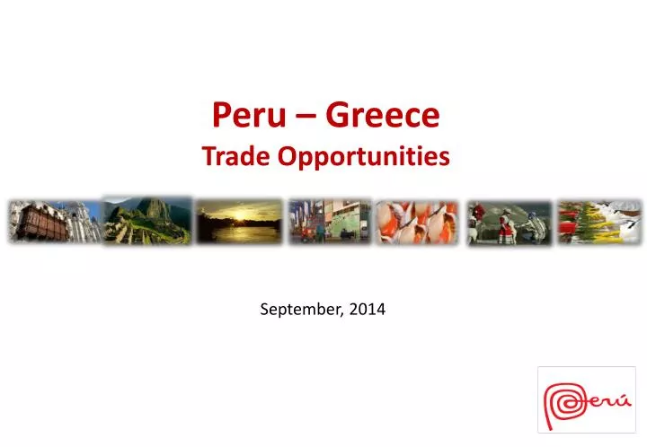 peru greece trade opportunities