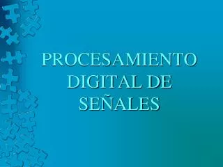 procesamiento digital de se ales