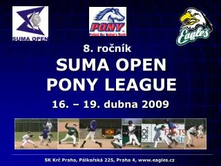suma open pony league