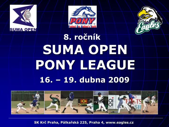 suma open pony league