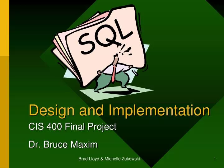 design and implementation