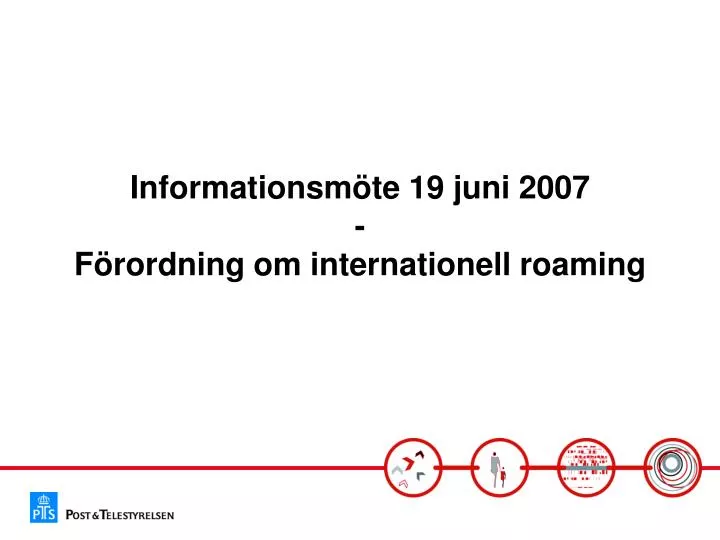 informationsm te 19 juni 2007 f rordning om internationell roaming