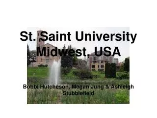 St. Saint University Midwest, USA