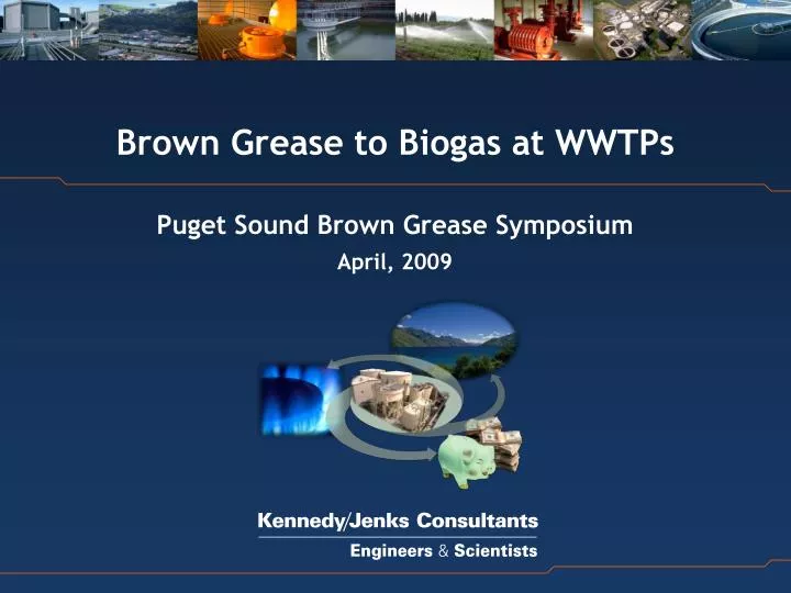 brown grease to biogas at wwtps