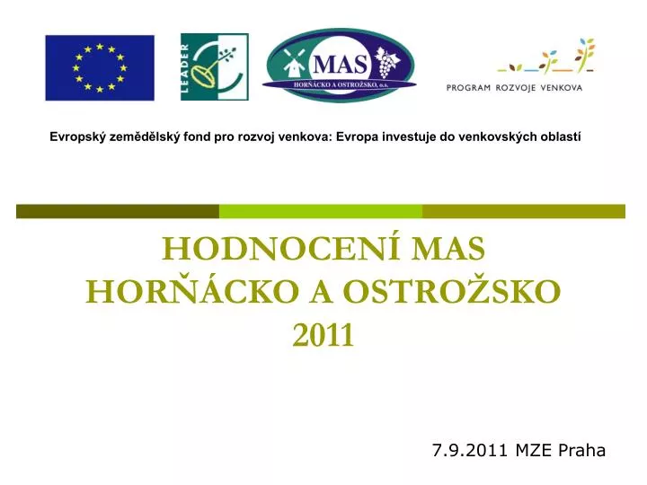 hodnocen mas hor cko a ostro sko 2011