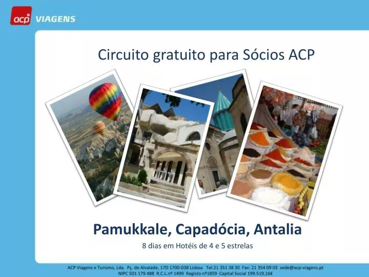 circuito gratuito para s cios acp