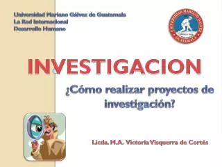 c mo realizar proyectos de investigaci n