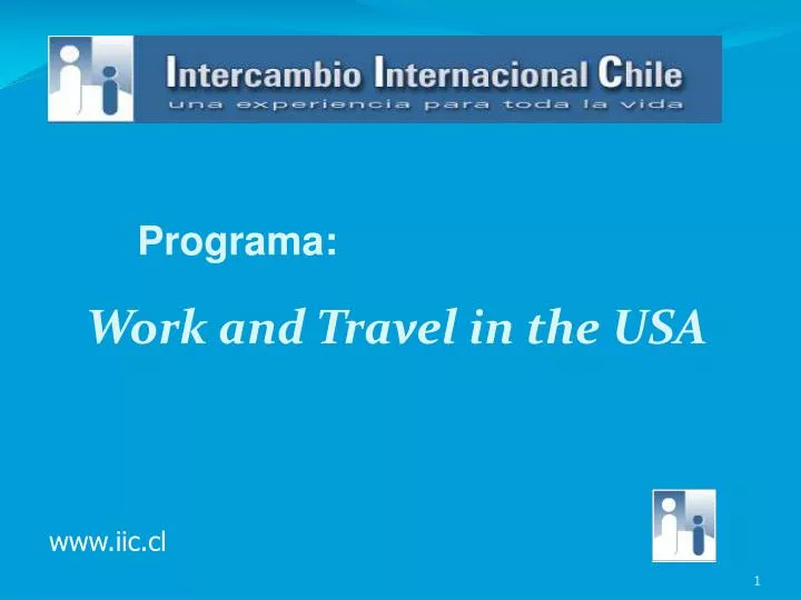 work and travel in the usa