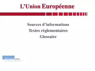 l union europ enne