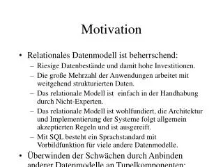motivation