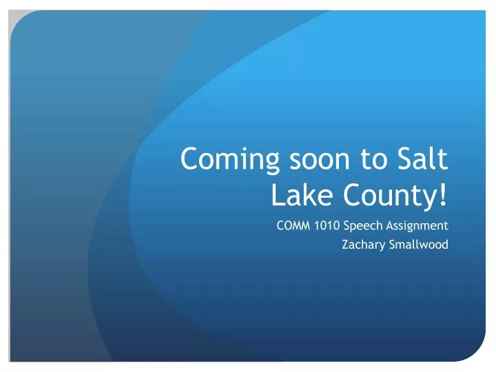 coming soon to salt lake county