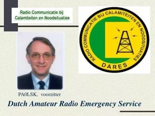 Dutch Amateur Radio Emergency Service