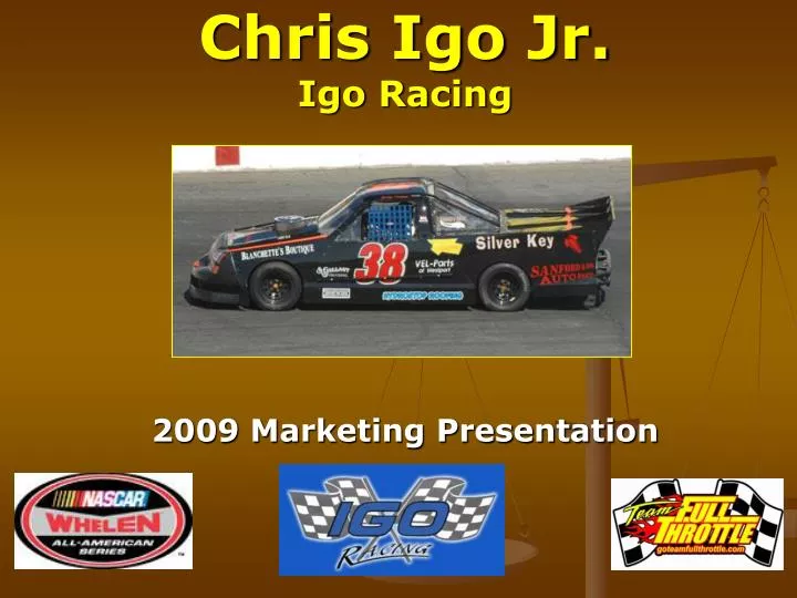 chris igo jr igo racing