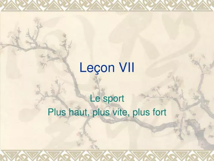 le on vii