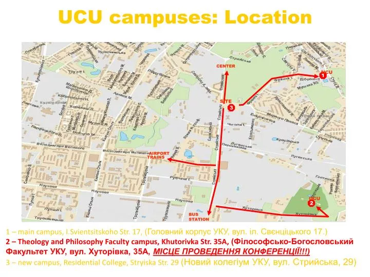 ucu campuses location