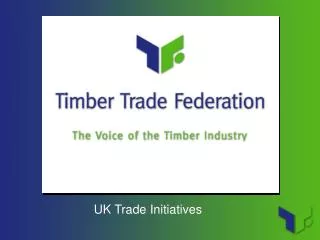 UK Trade Initiatives