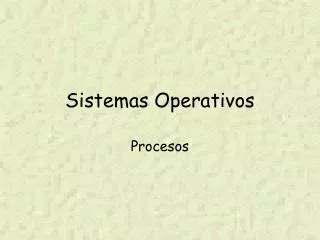 sistemas operativos