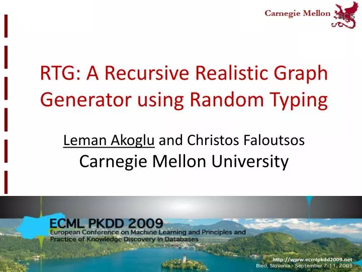 rtg a recursive realistic graph generator using random typing