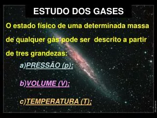 estudo dos gases