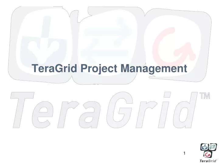 teragrid project management