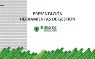presentaci n herramientas de gesti n