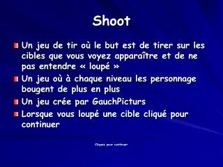 shoot