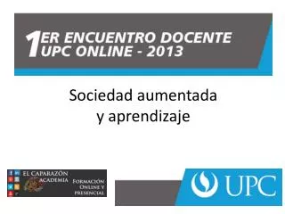 sociedad aumentada y aprendizaje