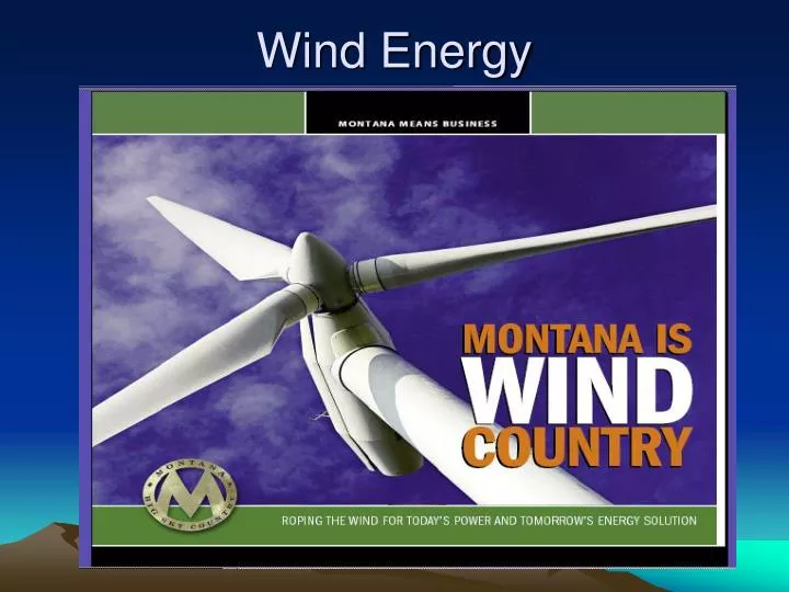 wind energy