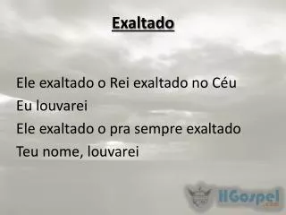 exaltado