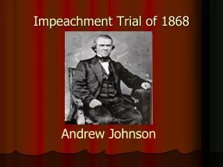 impeachment trial of 1868