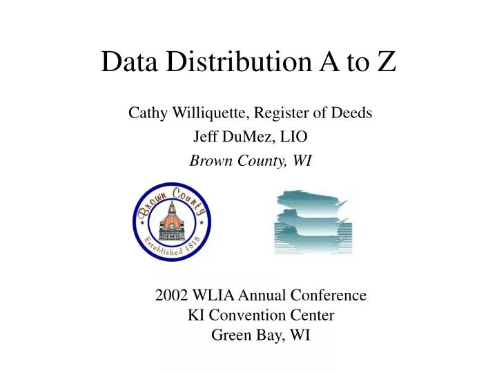 data distribution a to z