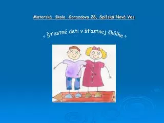 matersk kola gorazdova 28 spi sk nov ves
