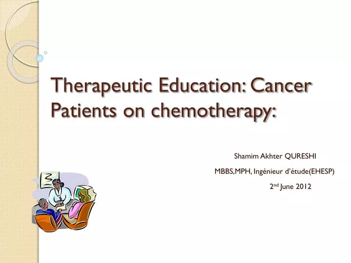 therapeutic education cancer patients on chemotherapy