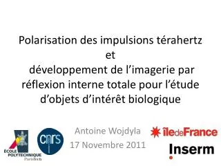 antoine wojdyla 17 novembre 2011