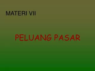 materi vii
