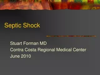 Septic Shock