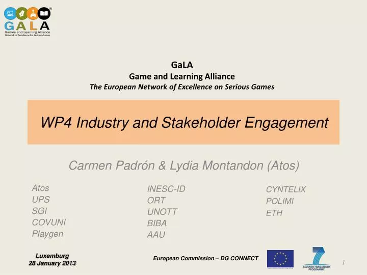 wp4 industry and stakeholder engagement